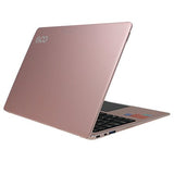 EVOO 14.1" Ultra Thin Laptop - Elite Series, Windows 10 S, Windows Hello (Fingerprint Scanner), Cortana, Micro HDMI, Rose Gold