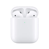 Apple AirPods 2nd Gen Bluetooth Headphones with WIRELESS Charging Case